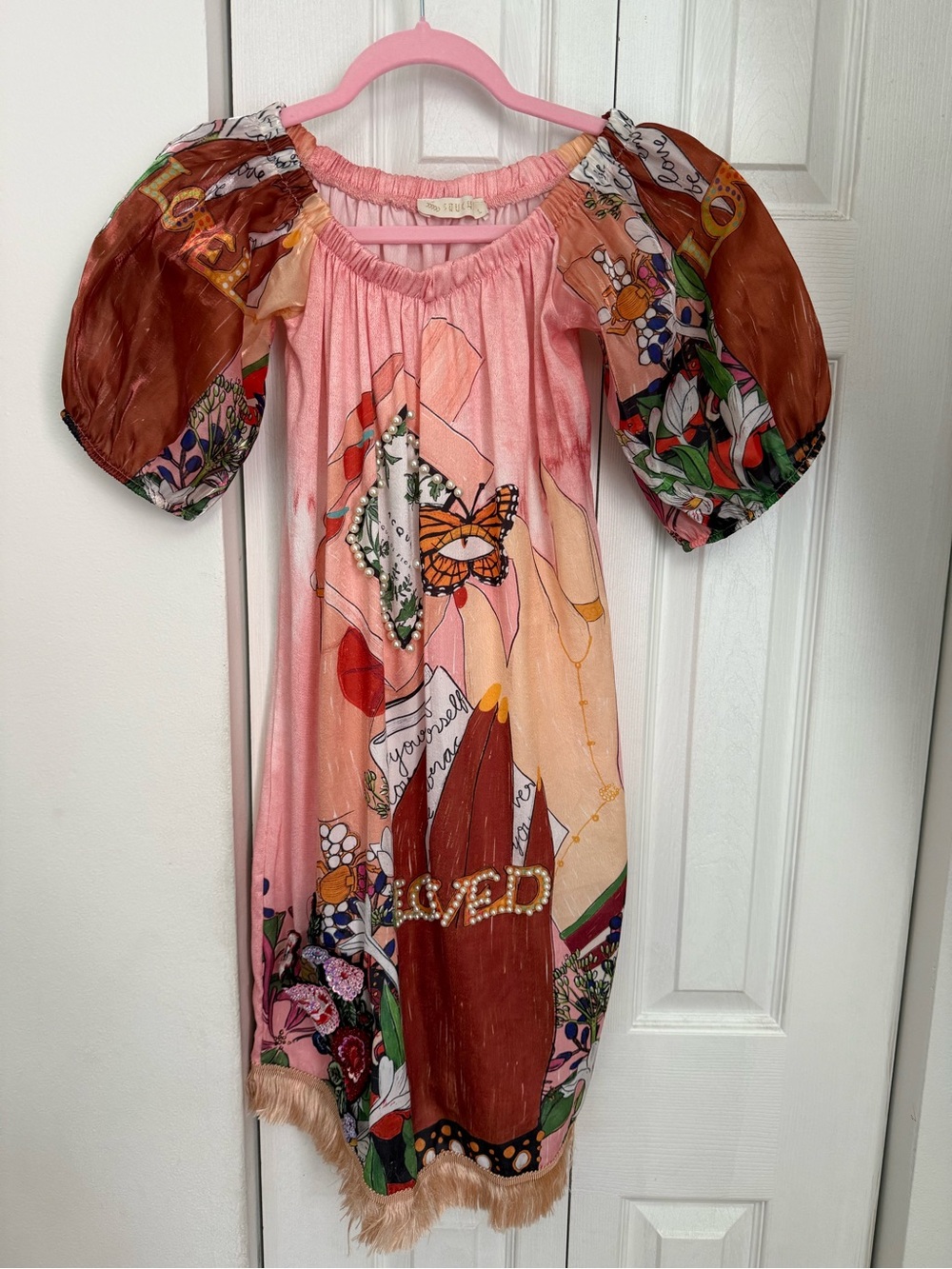 Souchi Collage Kingdom / Loved Artwork Design Features Butterfly Motifs / Pearl